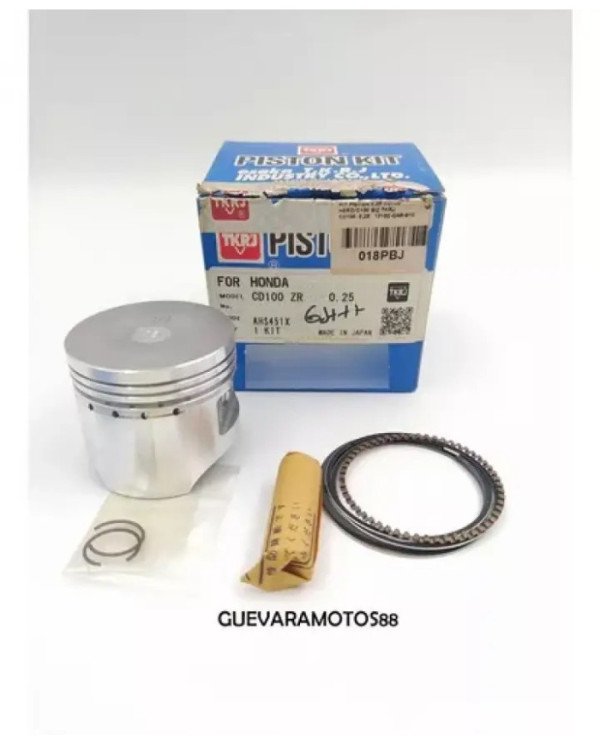 PISTON KIT 025 CD100 MBL JP