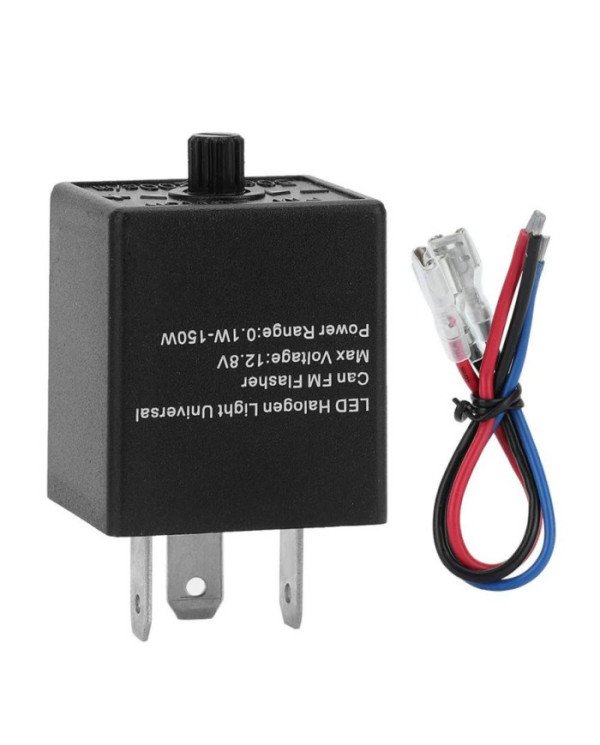 RELAY FLASH 12V C/SONID LIHUA CN