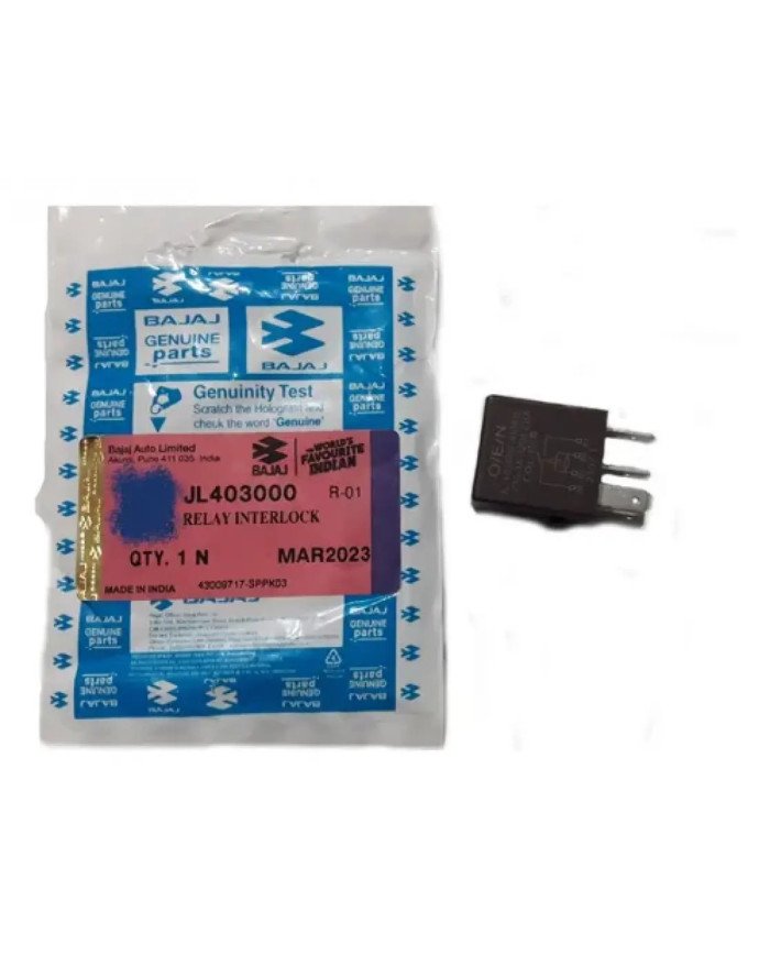 RELAY INTERLOCK ARRANQUE AS/RS/NS200/DOM-400 BAJAJ