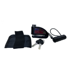 CANDADO DISCO ALARMA C/ESTUCHE GDM