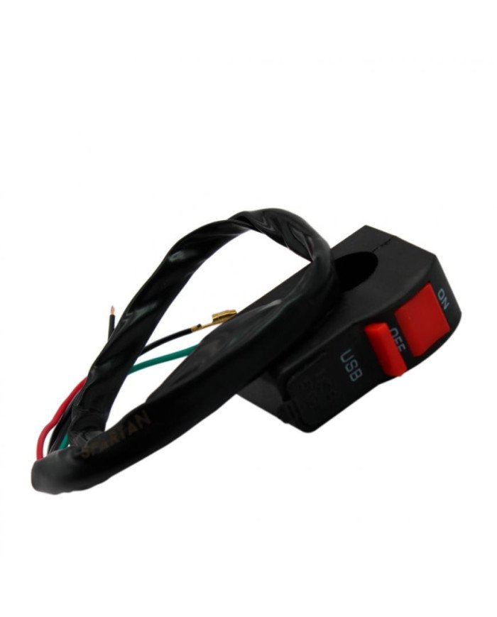 SWITCH COMANDO DERECHO UNIVERSAL C/USB KIGCOL