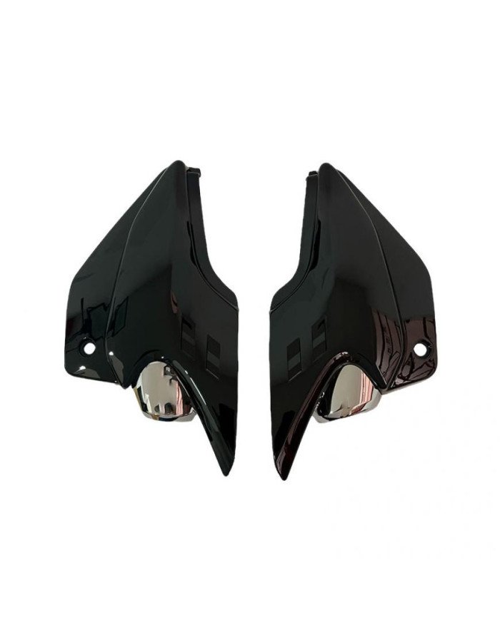 TAPA LATERAL STORM 125 NEGRO - ROJO BJR