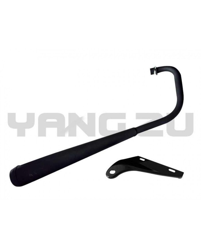 TUBO ESCAPE CG125 NEGRO (ORIGINAL NEXUS 150CH) (JH-CG1) YZU