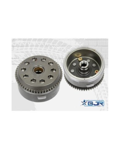 VOLANTE COMPLETO CB200 (P/ALTERN.8POLOS) BJR