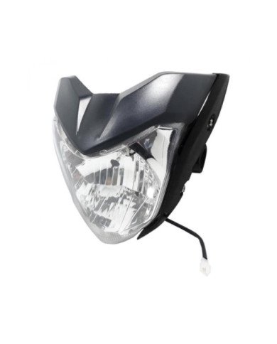 MASCARA+FARO YAMAHA FZ16 GDM NEGRO