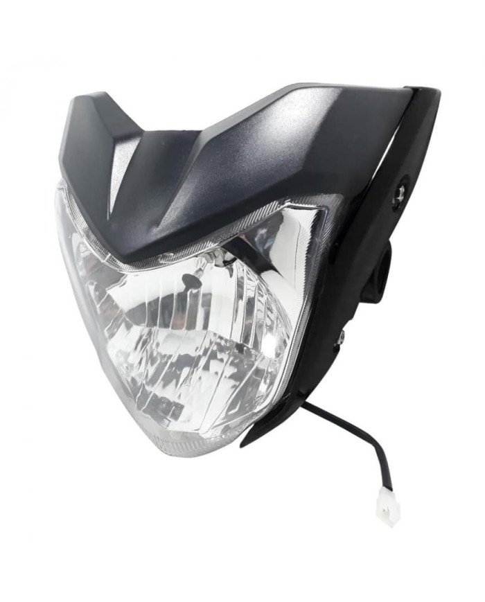 MASCARA+FARO YAMAHA FZ16 GDM NEGRO