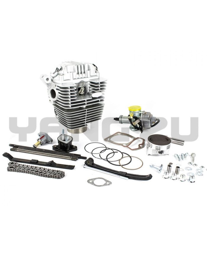 CULATA CABEZAL COMPLETO ZS250 AIRE (69MM 17MM)