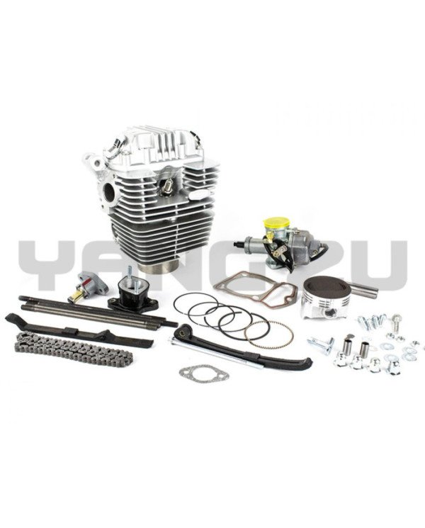 CULATA CABEZAL COMPLETO ZS250 AIRE (69MM 17MM)
