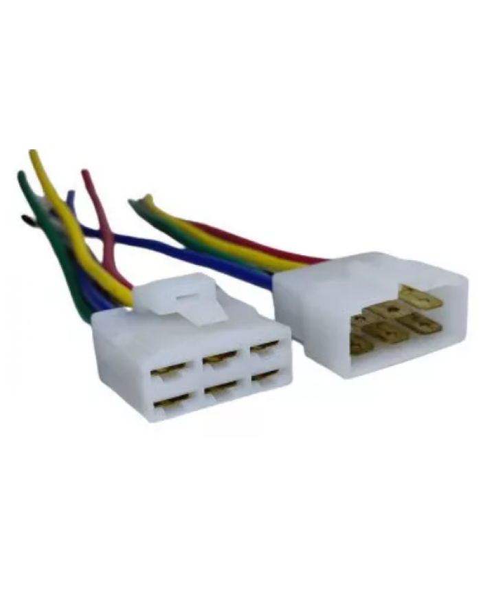 CONECTOR 6 VIAS HEMBRA-MACHO