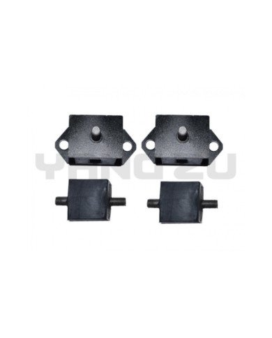SOPORTE MOTOR CARGUERO (75MM) JEBE-CUADRADO YZU