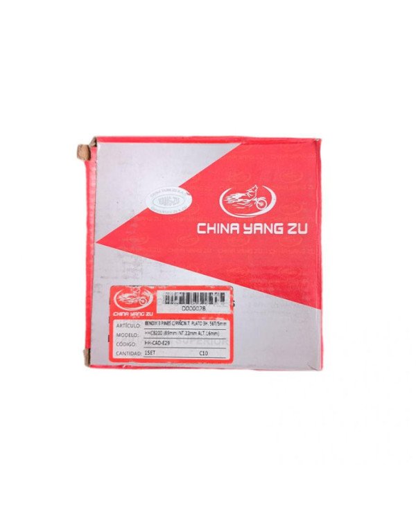 BENDIX 3P C/PIÑON T/PLATO 3H 56/5MM CB200 YANG ZU