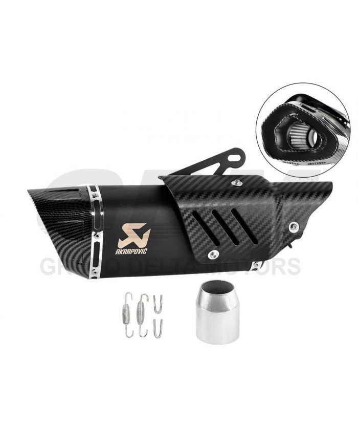 SILENCIADOR RACING AKRAPOVIC SLIP-ON