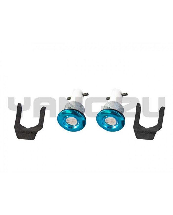 CHAPA TAPA LATERAL C/SEGURO GL125/150 YZ