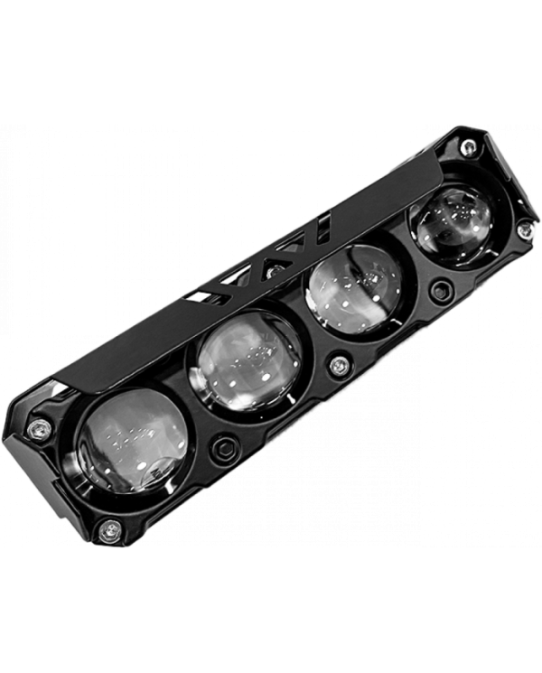 FARO EXPLORADOR 4-LED LUPA DUAL 40W  PLATANITO RM