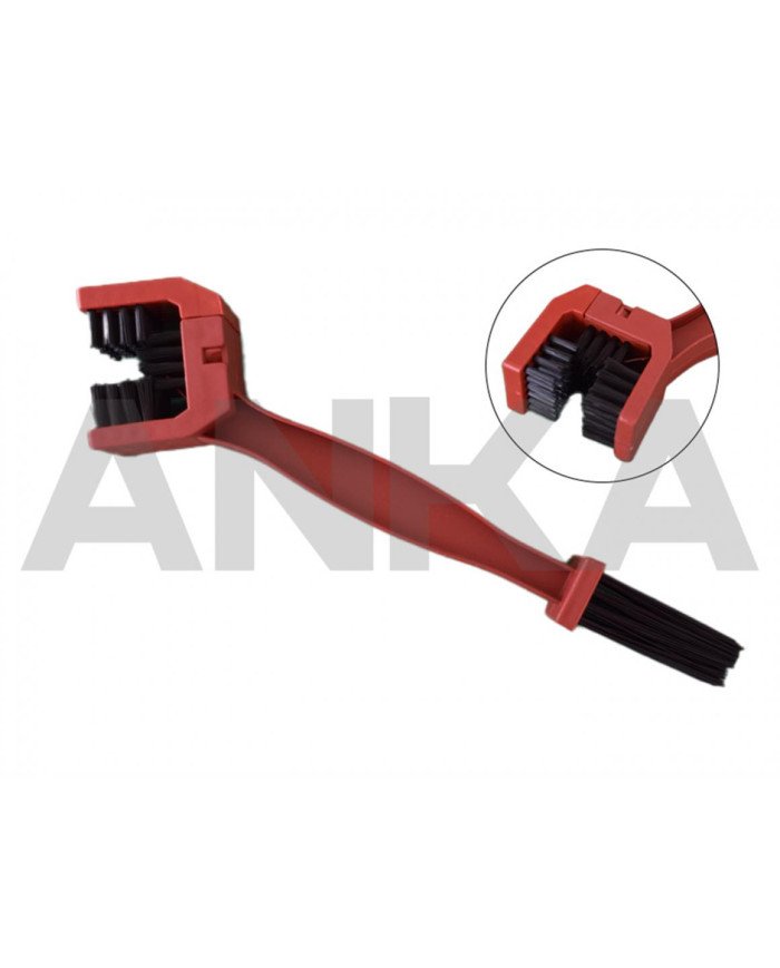 CEPILLO LIMPIA CADENA AZUL - ROJO YZU