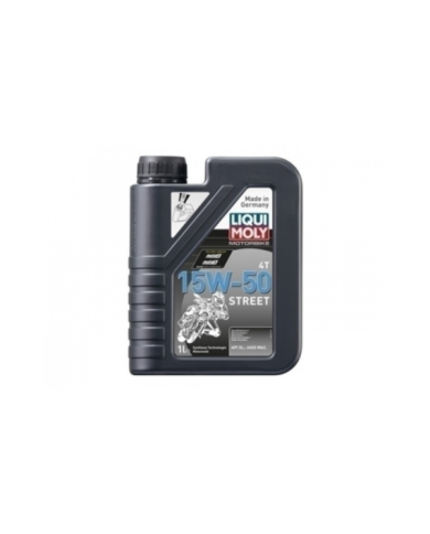 ACEITE LIQUI MOLY 15W50 SYNTHETIC  STREET 1L 4T