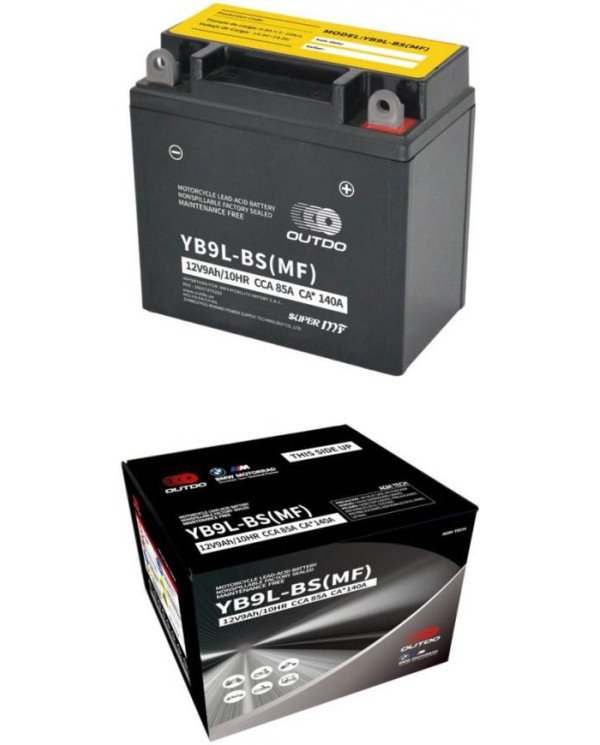 BATERIA 12V 12N9-3B SECA OUTDO (YB9L-BS)