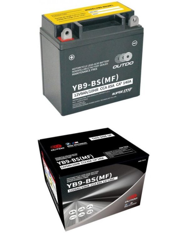 BATERIA 12V 12N9-4B P/INVERSO SECA OUTDO (YB9-BS)