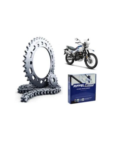 KIT ARRASTRE TITANIUM 520H 106L-38T-13T HERO XPULSE-200 RIFFEL