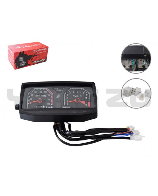 TABLERO ELECTRONICO GL,CGL125/150 ELECTR. 5 CAMBIOS CON MD./COMBUSTIBLE(18 CABL.,4 ENCH.)1 ENTRADA YZU
