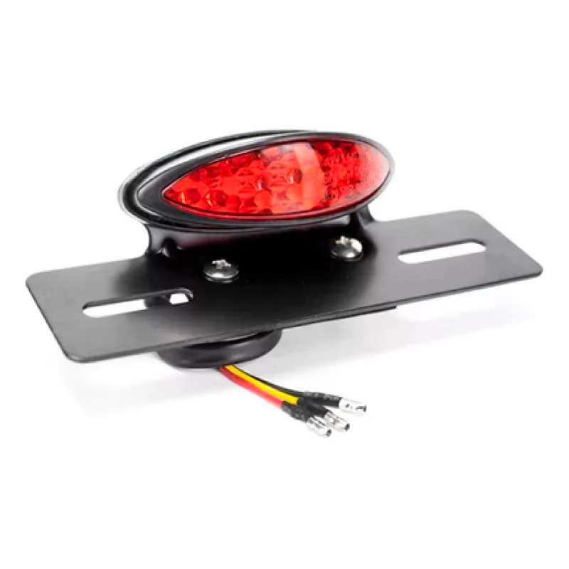 FARO POST LED C/PORTA- PLACA OVALAD UNIVERSAL RM