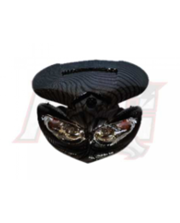 MASCARA UNIVERSAL CON FOCO LED FC AGC CARBONO