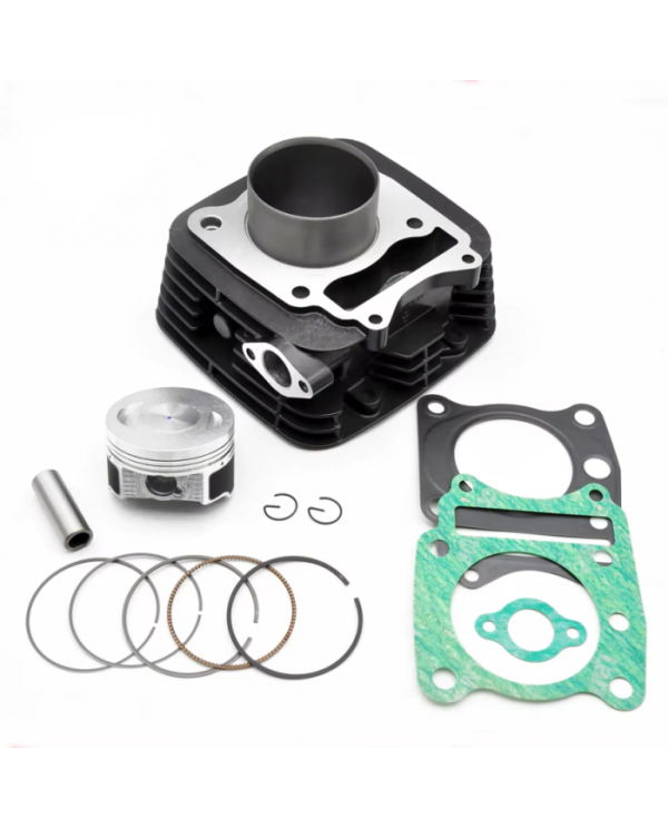 CILINDRO COMPLETO TVS APACHE 180 - 62.5MM EMPAQUE Y TEMPLADOR AGC