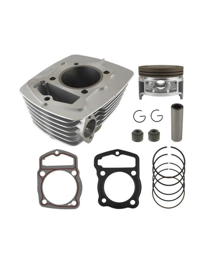 CILINDRO COMPLETO XL 200 (196CC) PISTON PLANO