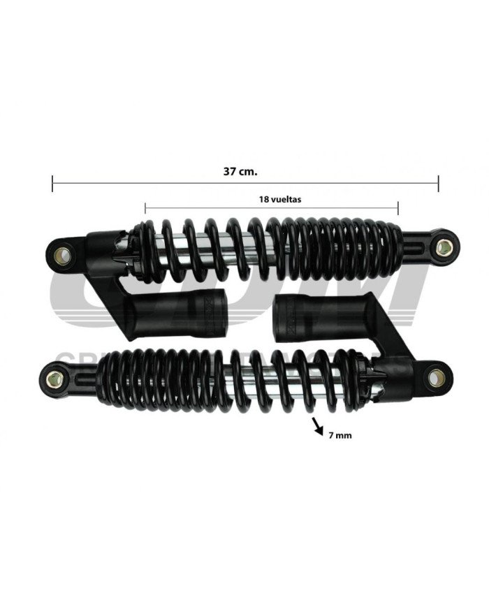 AMORTIGUADOR POST PULSAR 180 320MM   GDM