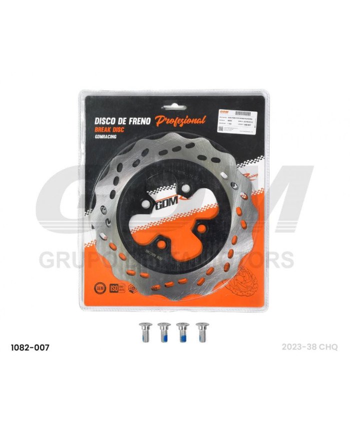 DISCO FRENO POST BROSS GDM