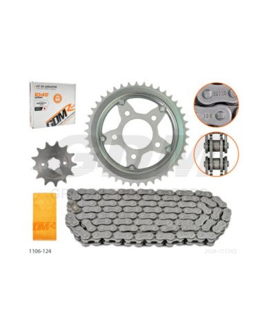 KIT ARRASTRE OEM XL200 520HO-120L 42T/13T INFINITY	GDM