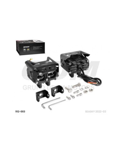 FARO EXPLORADOR LED DOBLE DUAL 4500LM GAMMA HAISSKY