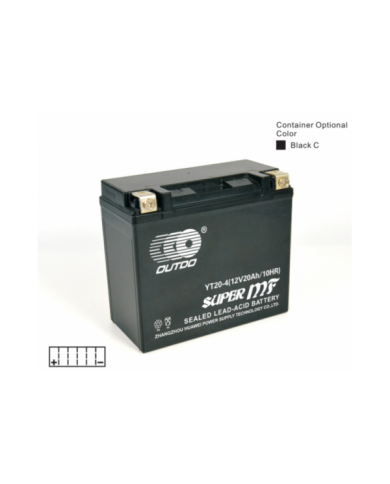 BATERIA 12V YTX20-BS OUTDO