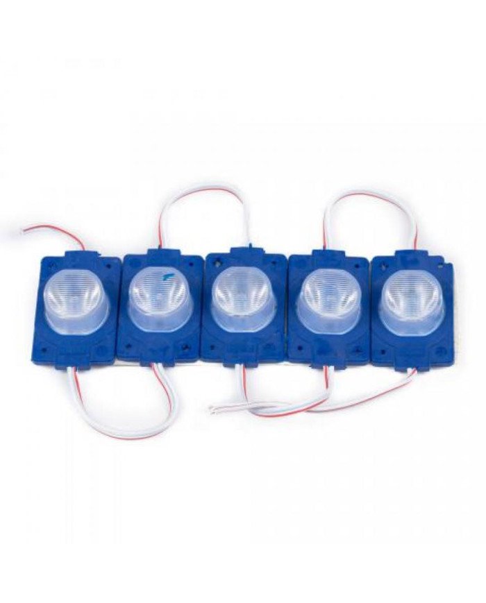 LUCES LED 12V 1P AZUL (5PCS)