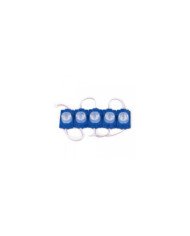 LUCES LED 12V 1P AZUL (5PCS)