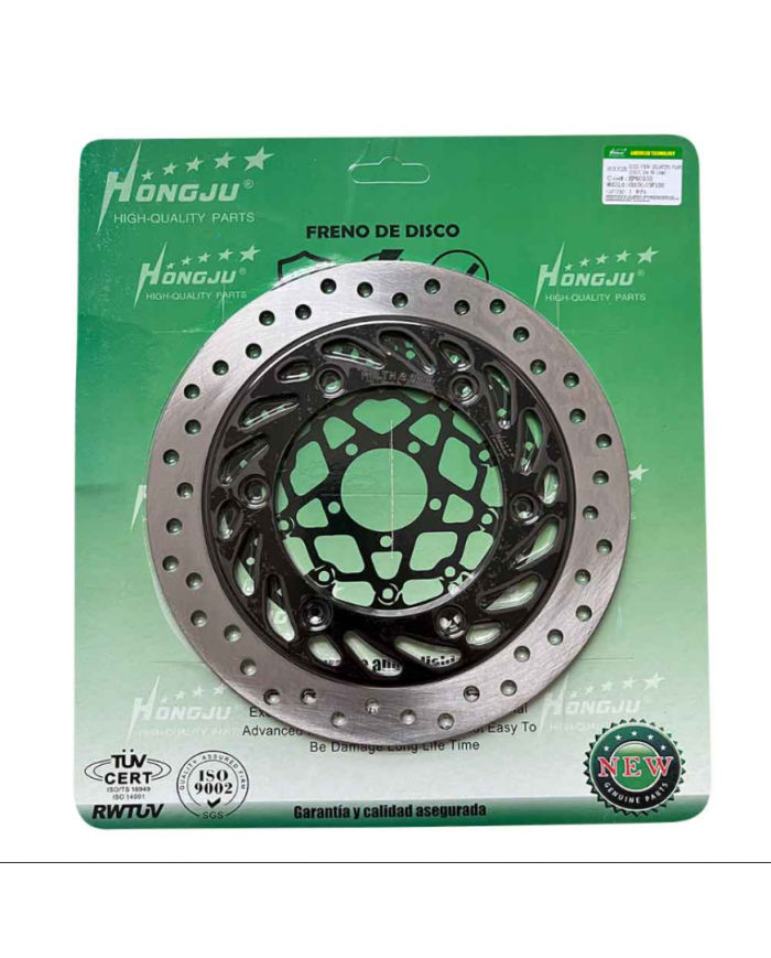 DISCO FRENO DELT HONDA CBF-INVICT-CB110-HERO HGJ