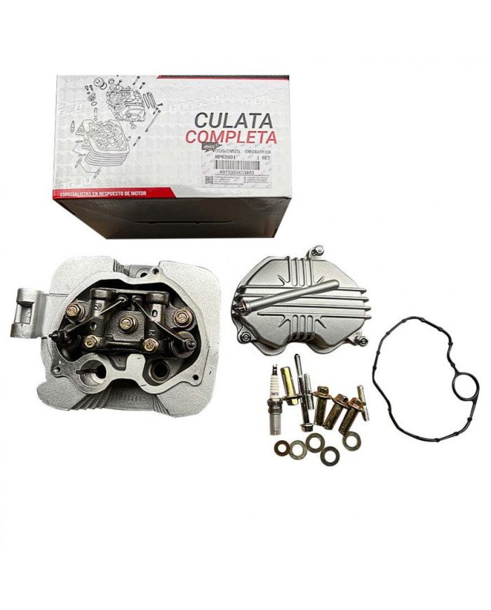 CULATA COMPLETA CG150 C/TAPA Y BALANCIN HGJ