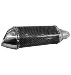 SILENCIADOR RACING AKRAPOVIC CARBONO