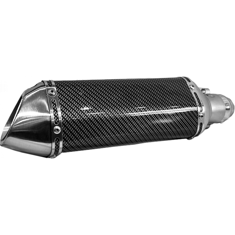 SILENCIADOR RACING AKRAPOVIC CARBONO