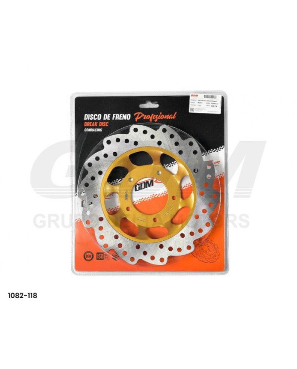 DISCO FRENO DELT. WX125-Z1 PROFESIONAL	GDM