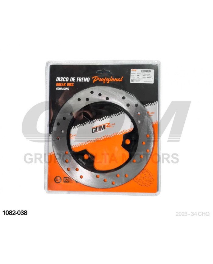 DISCO FRENO POST. GIXXER PROFESIONAL	GDM