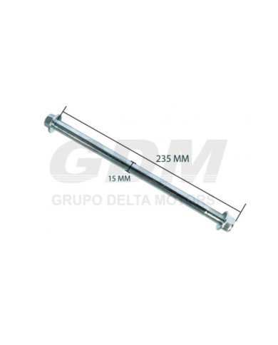 EJE POSTERIOR CG125 M15 235MM PROFESIONAL