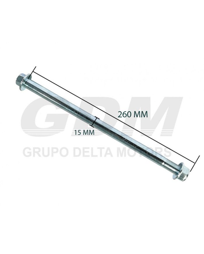 EJE POSTERIOR GL M15 260MM PROFESIONAL	GDM