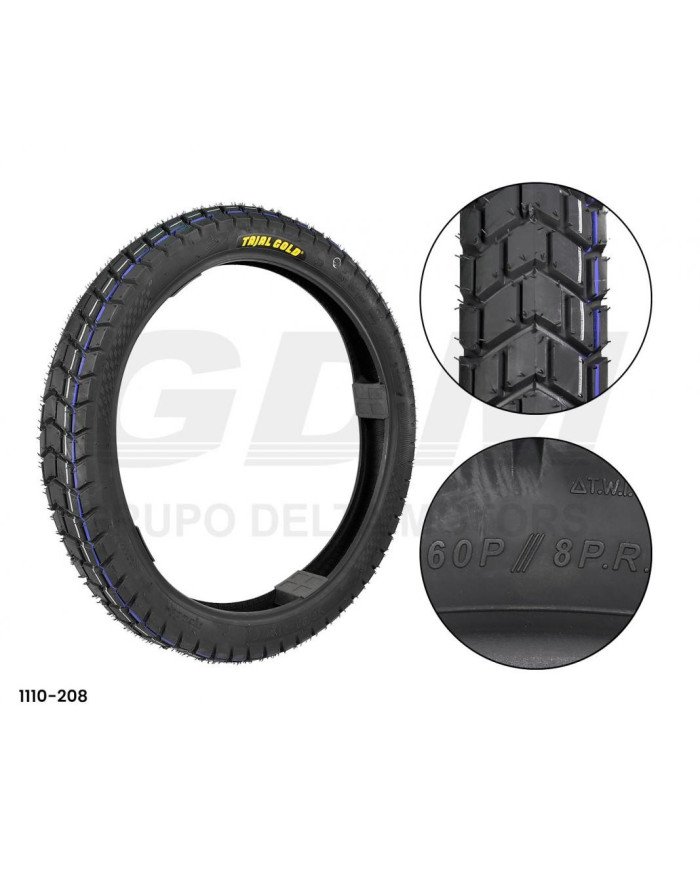 LLANTA 90-90-21 TL UR453 MIXTA TAJAL GOLD