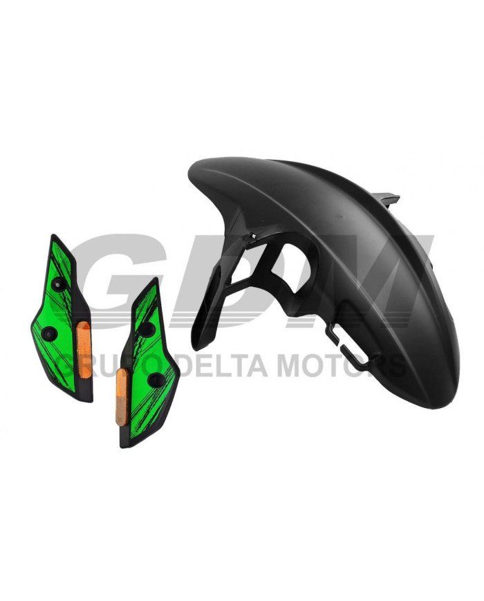 GUARDAFANGO/TAPABARRO DELT. INFERIOR TEKKEN NEGRO/VERDE GDM