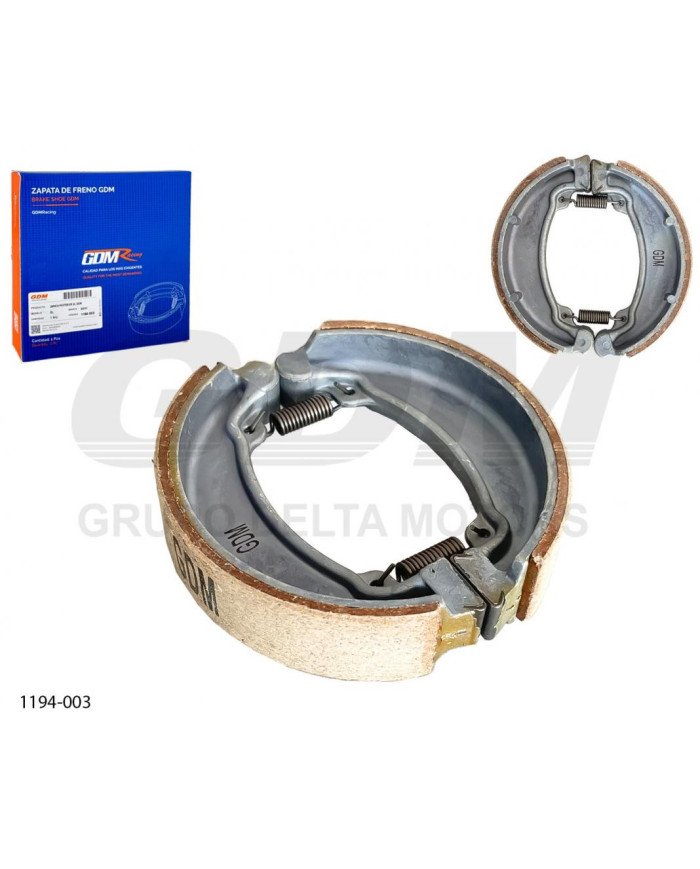 ZAPATA FRENO POST GL GDM