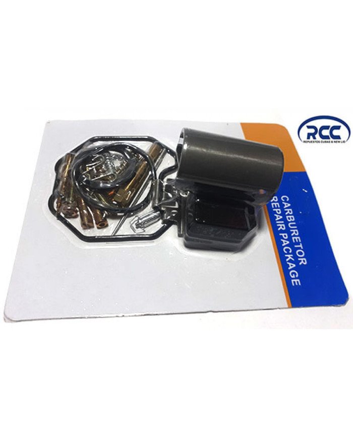 KIT CARBURADOR CG200 C/FLOTADOR	RCC