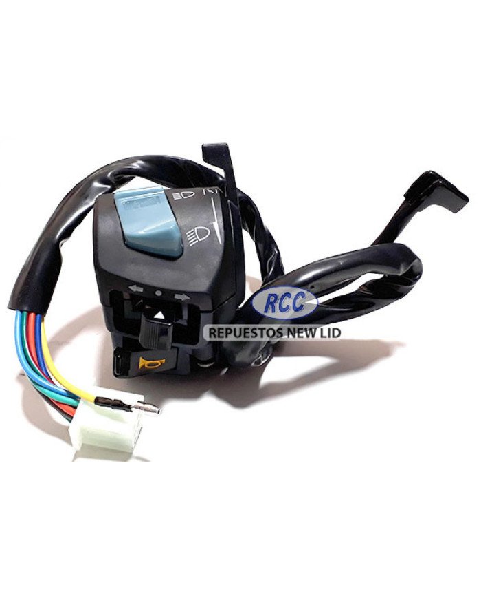 SWITCH COMANDO IZQ LUCES CLAXON GL125 RCC