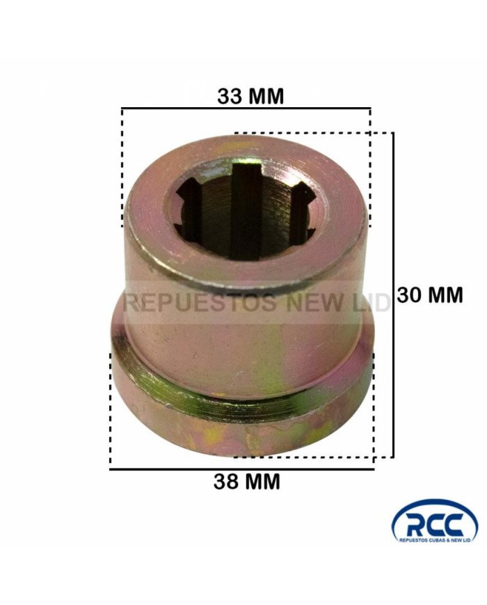PUNTA CARDAN P/SOLDAR 20MM	RCC