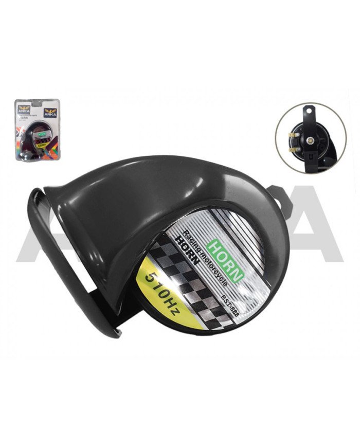 CLAXON CARACOL 510HZ NEGRO ANKA